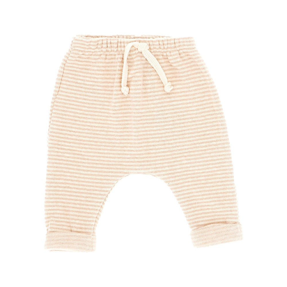 1 + in the Family Striped cotton-blend pants
