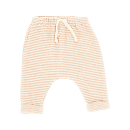 1 + in the Family Striped cotton-blend pants