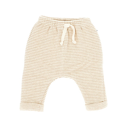 1 + in the Family Striped cotton-blend pants