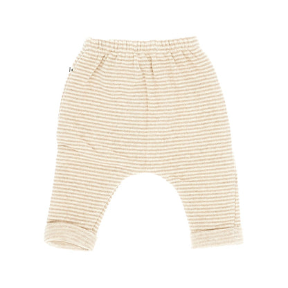 1 + in the Family Striped cotton-blend pants