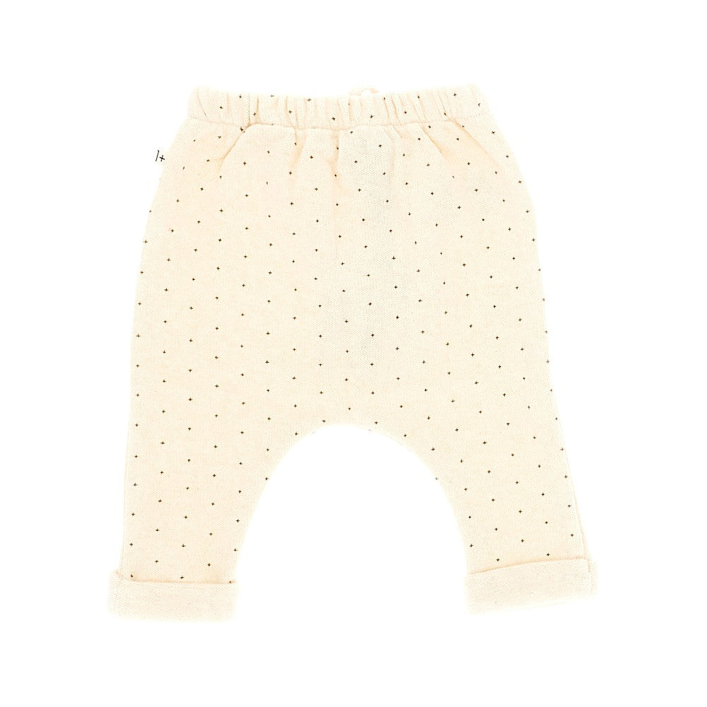 1 + in the Family Knitted pants with printed stars