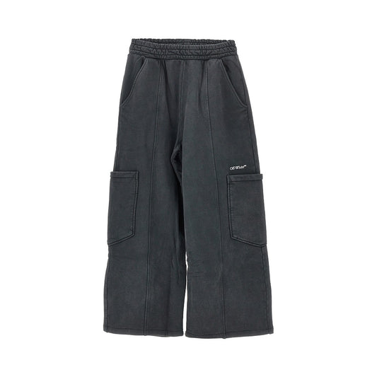 Off-White 'Arrow Monogram' cargo sweatpants