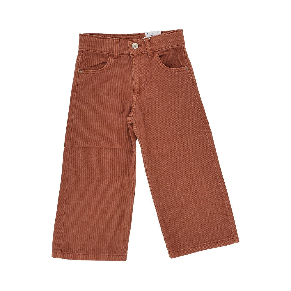 Mayoral Wide leg twill pants