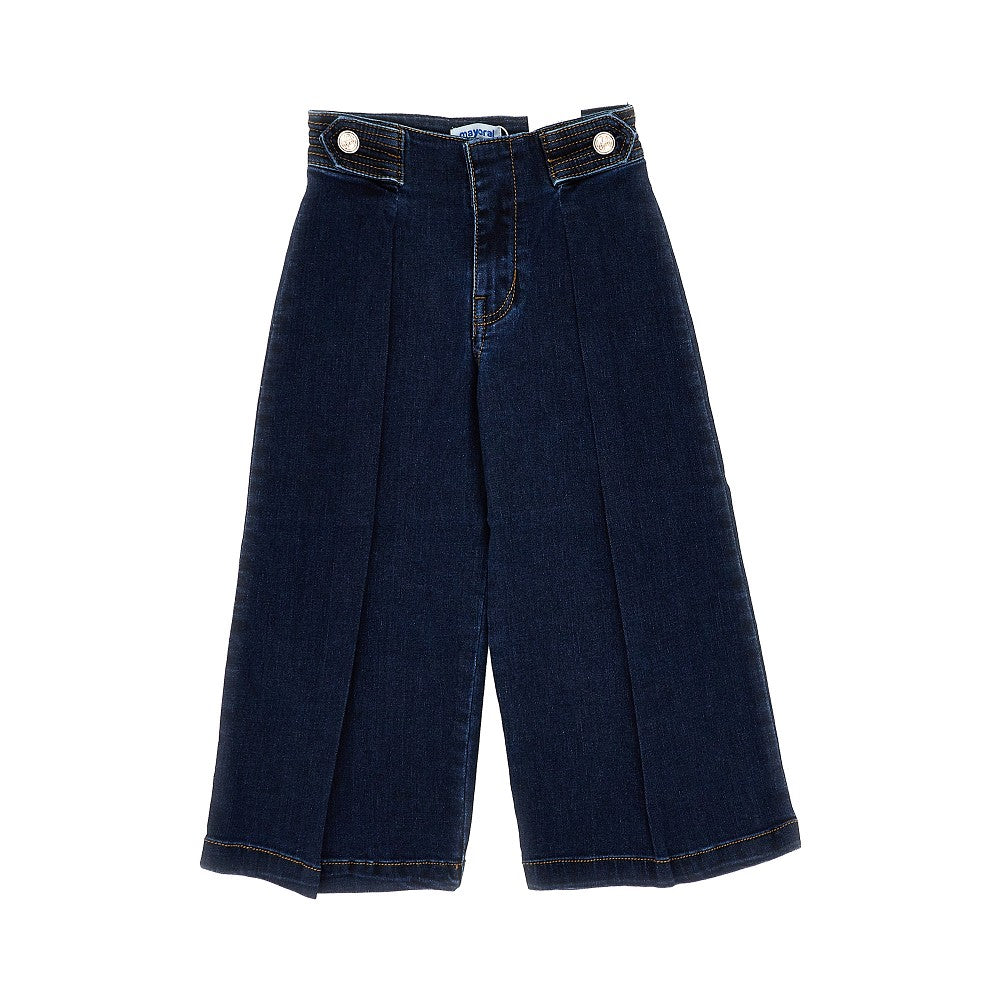 Mayoral Wide leg denim pants