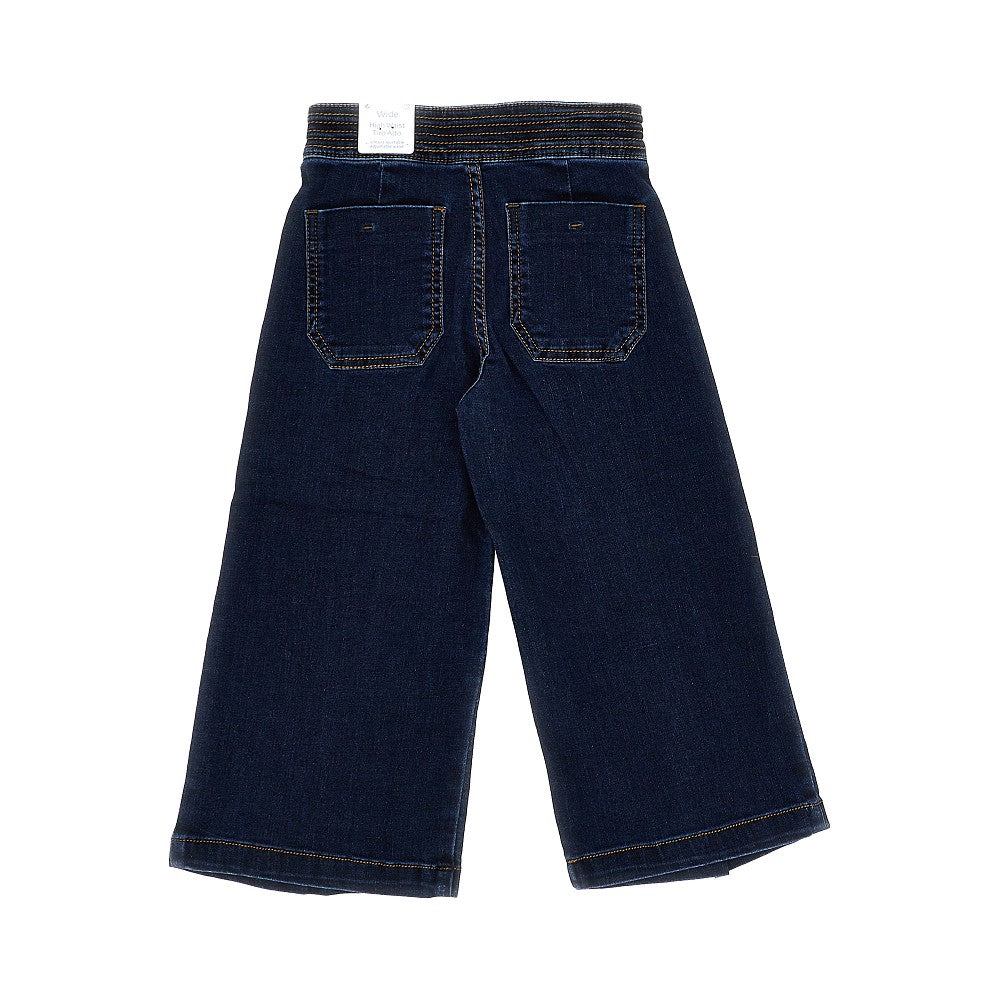 Mayoral Wide leg denim pants