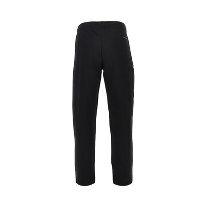 EA7 Cotton-blend pants with logo print