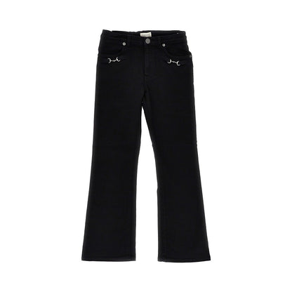 GUCCI Flared jeans with Horsebit details