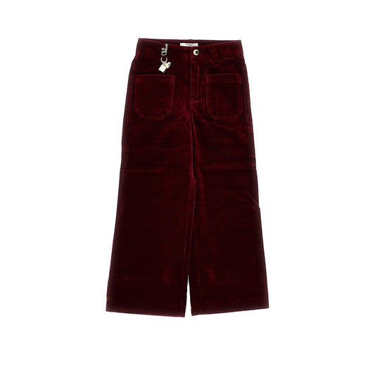 Chloé Velvet pants with charms
