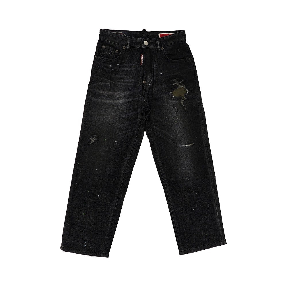 Dsquared2 Used effect denim jeans