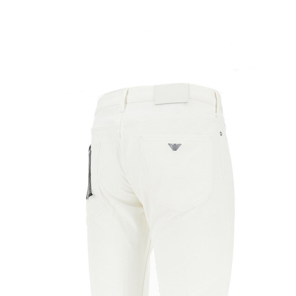 EMPORIO ARMANI Stretch gabardine J06 pants