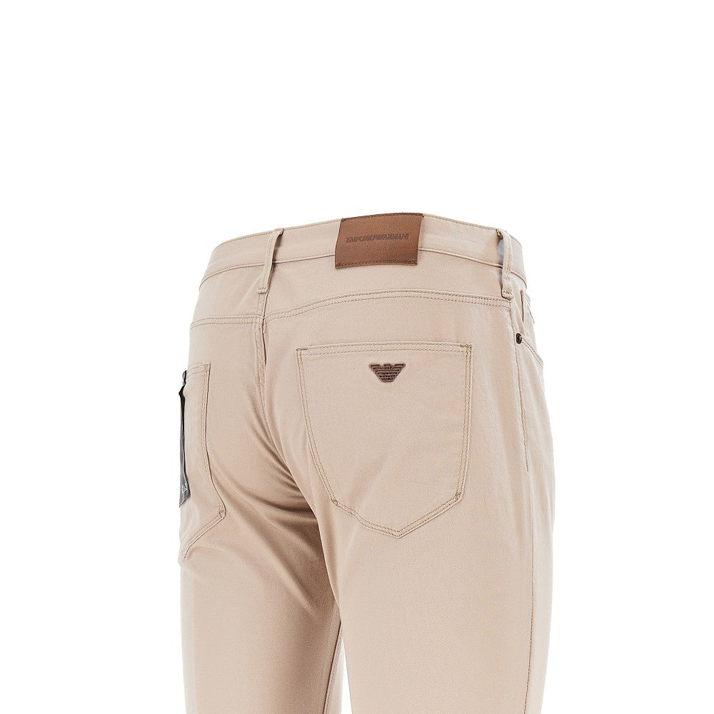 EMPORIO ARMANI Stretch canvas J06 pants