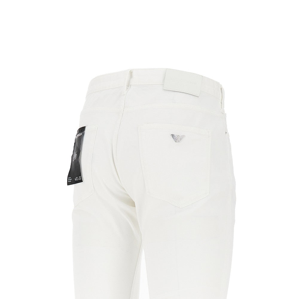 EMPORIO ARMANI Stretch canvas J06 pants