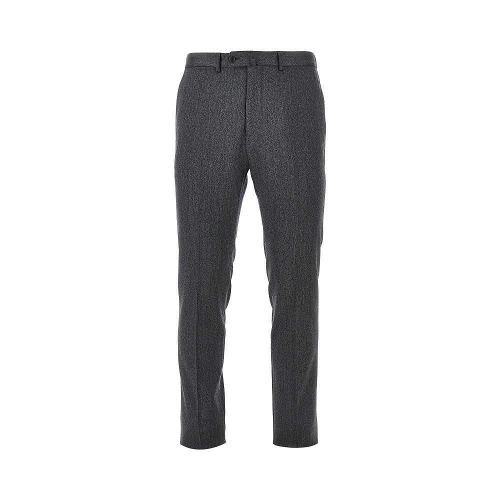 Emporio Armani Mélange wool pants