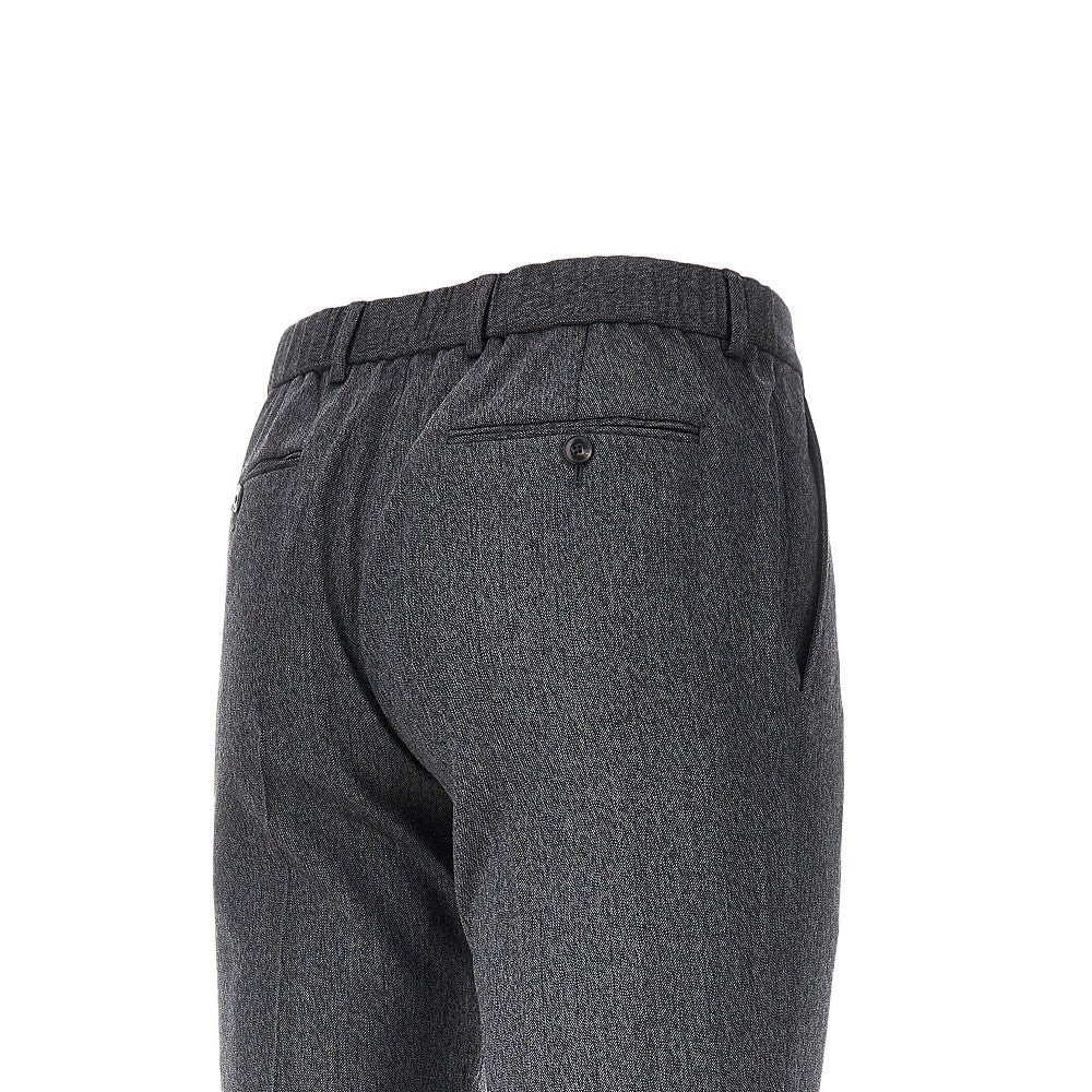 Emporio Armani Mélange wool pants