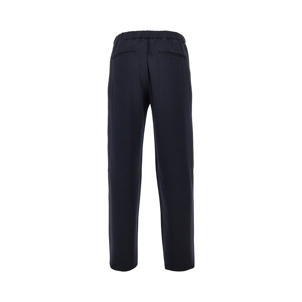 EMPORIO ARMANI Jersey pants with elasticated waist