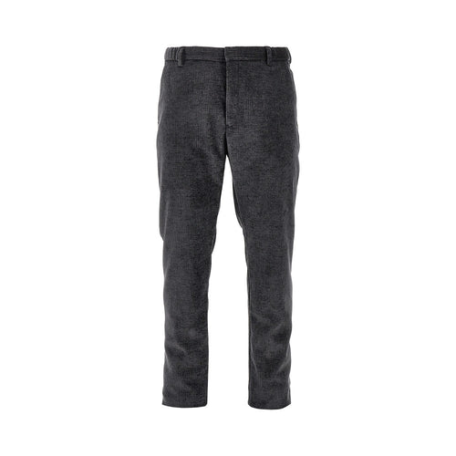 EMPORIO ARMANI Textured velvet pants