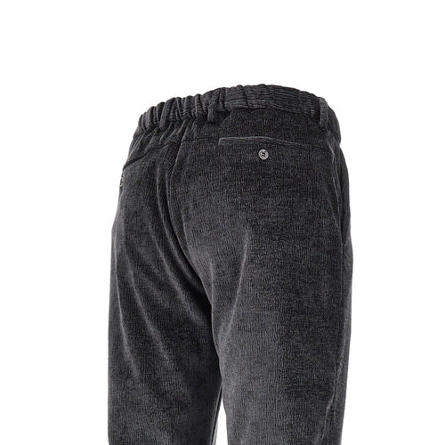 EMPORIO ARMANI Textured velvet pants