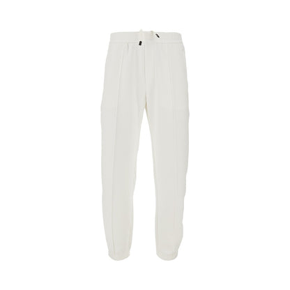 EMPORIO ARMANI Double jersey sweatpants