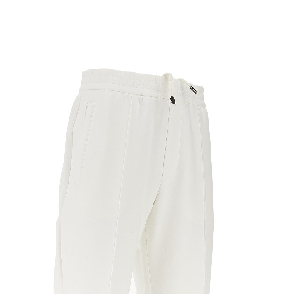 EMPORIO ARMANI Double jersey sweatpants