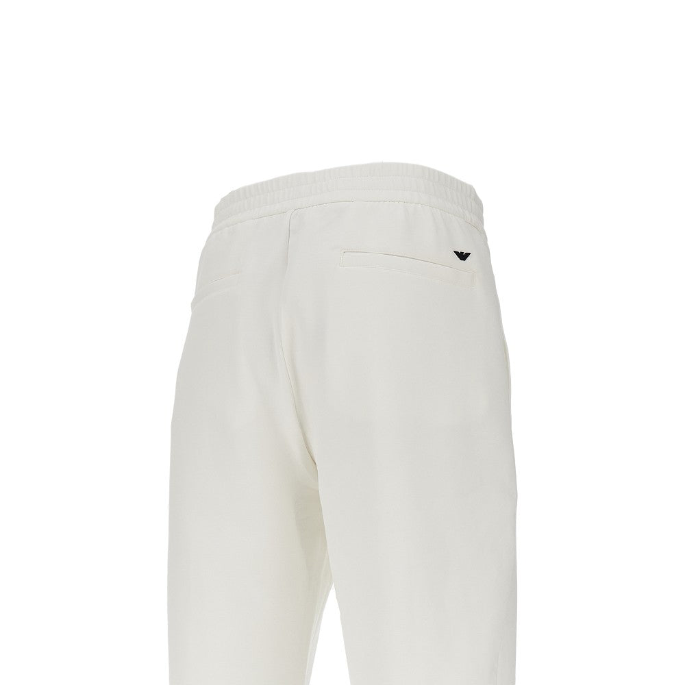 EMPORIO ARMANI Double jersey sweatpants