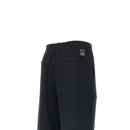 EMPORIO ARMANI Travel Essential embossed jersey pants