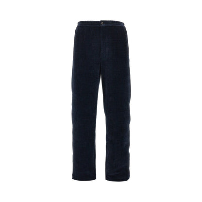 EMPORIO ARMANI Ribbed chenille pants