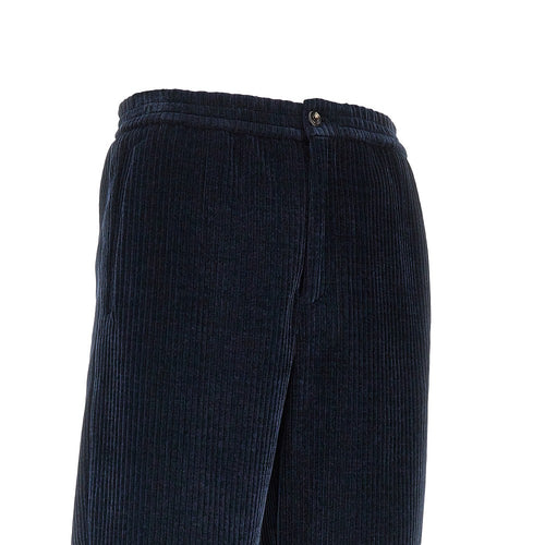 EMPORIO ARMANI Ribbed chenille pants