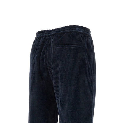 EMPORIO ARMANI Ribbed chenille pants