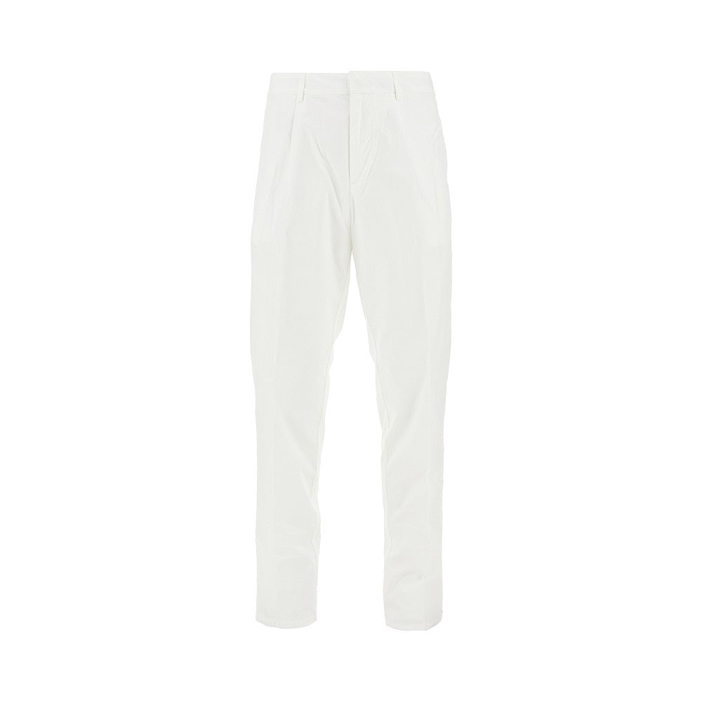 EMPORIO ARMANI Pima cotton pants with dart