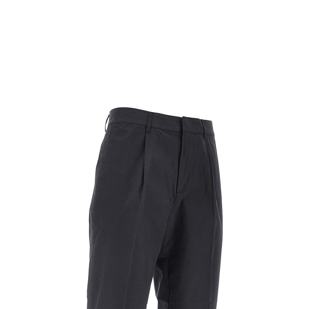 EMPORIO ARMANI Pima cotton pants with dart