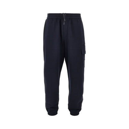 EMPORIO ARMANI Travel Essential piquet jersey cargo pants