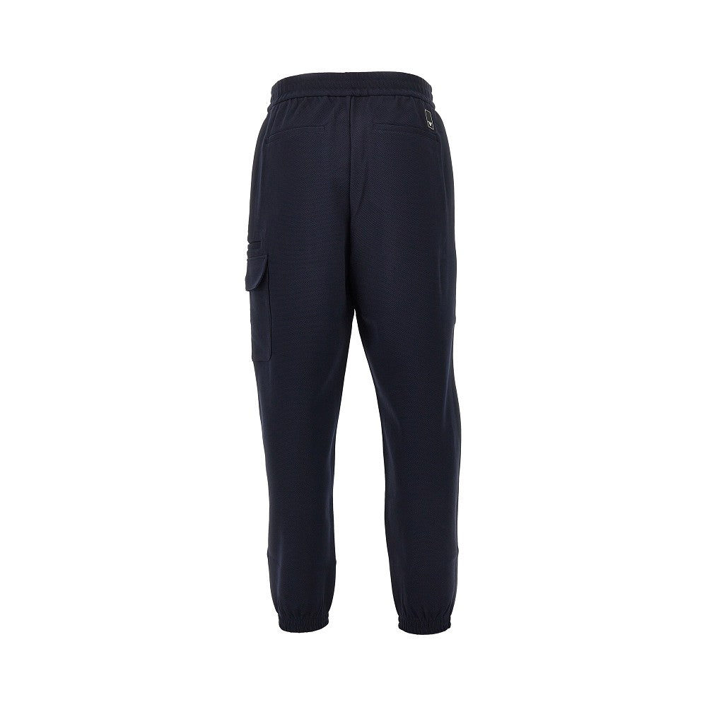 EMPORIO ARMANI Travel Essential piquet jersey cargo pants