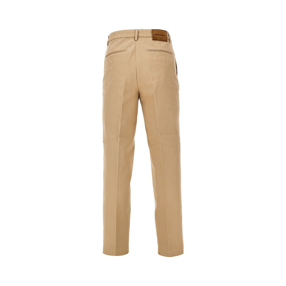 EMPORIO ARMANI Gabardine chino pants
