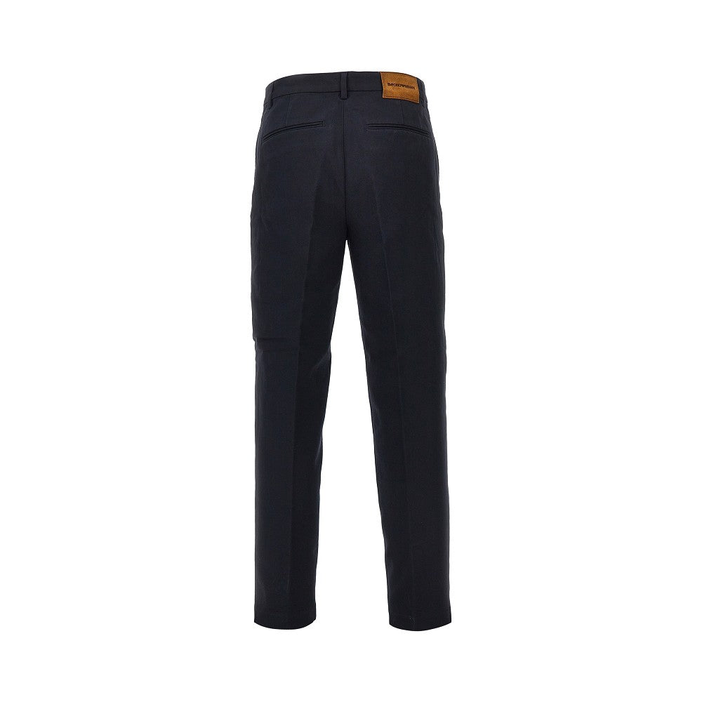 EMPORIO ARMANI Gabardine chino pants