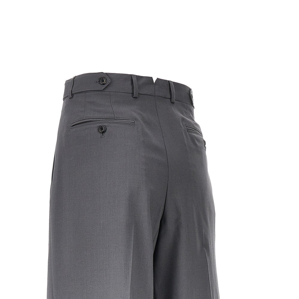 Emporio Armani Wool pleated pants