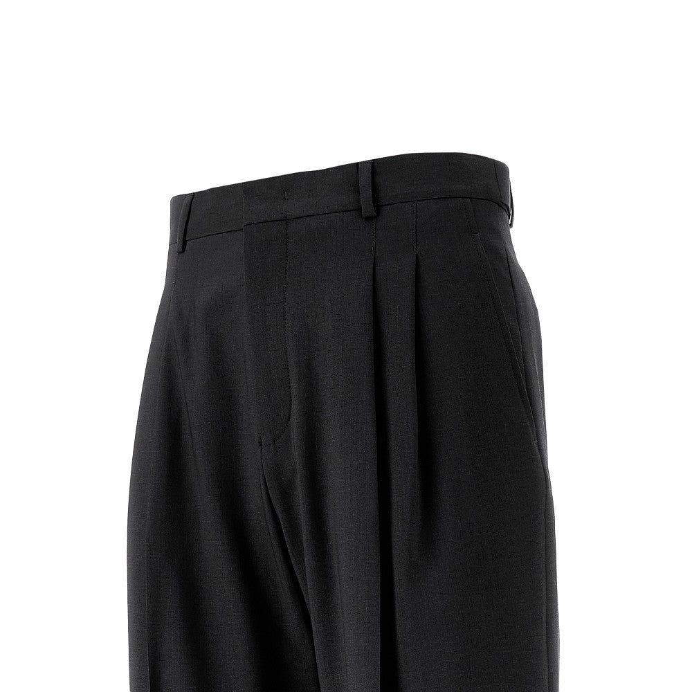 Emporio Armani Wool pleated pants