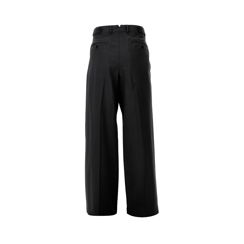 Emporio Armani Wool pleated pants