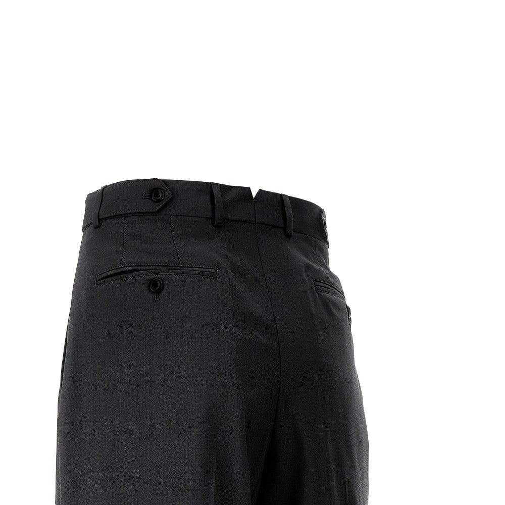 Emporio Armani Wool pleated pants