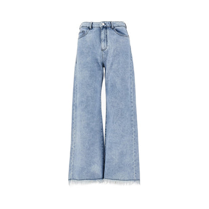 EMPORIO ARMANI J33' frayed denim pants