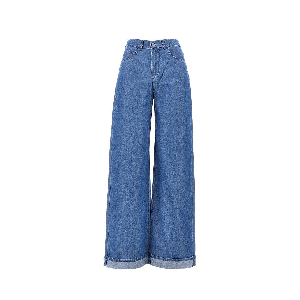 EMPORIO ARMANI J8B' stretch denim pants