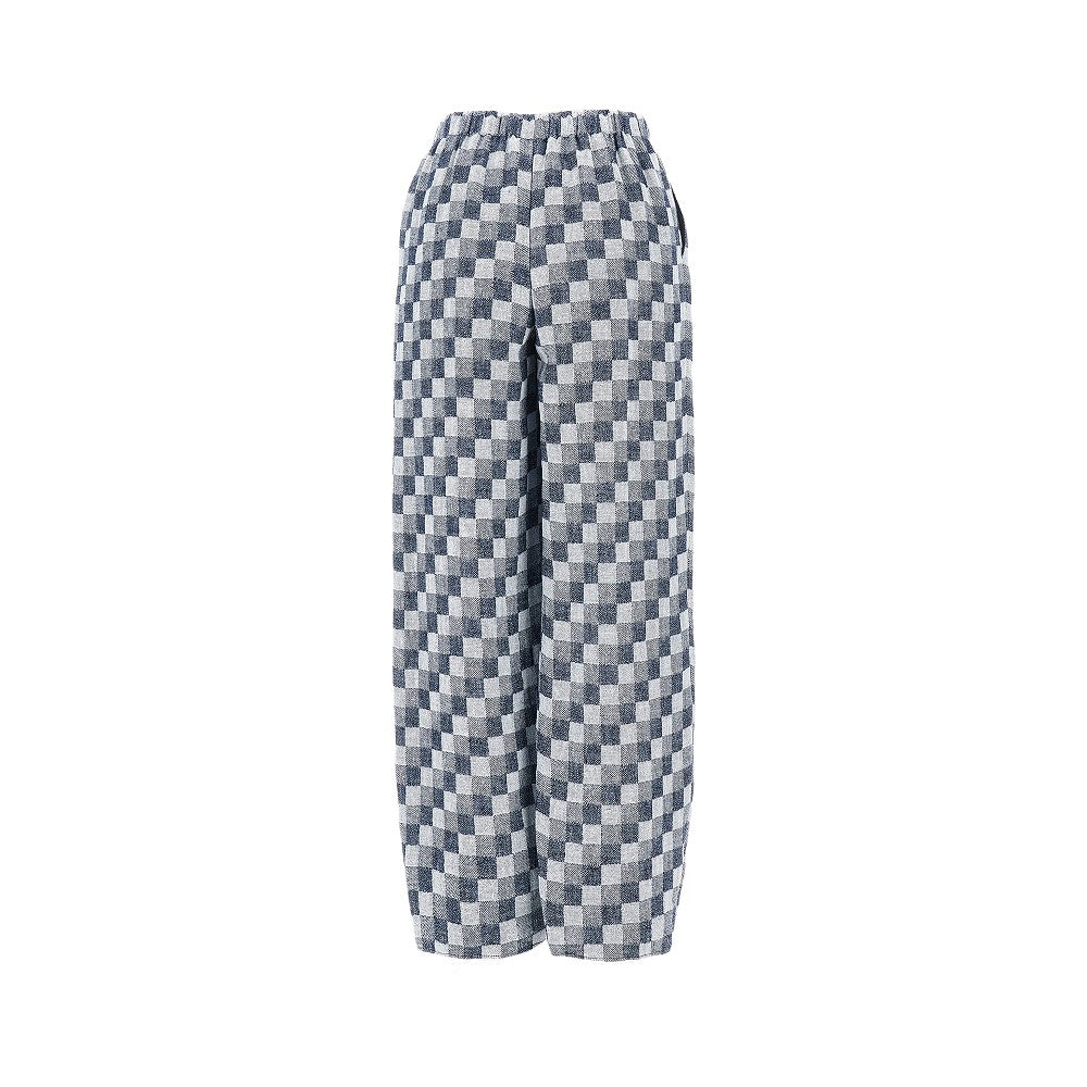 EMPORIO ARMANI Linen-blend gauze pants