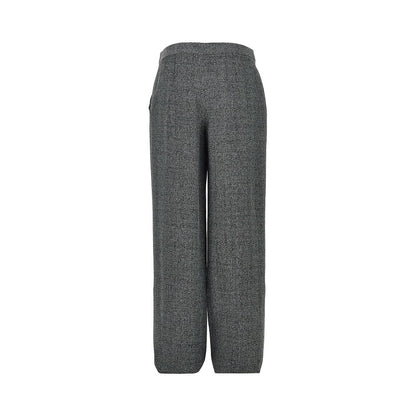 EMPORIO ARMANI Mouliné fabric pants