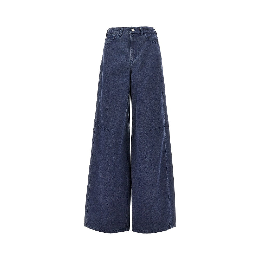 EMPORIO ARMANI Wide leg denim pants