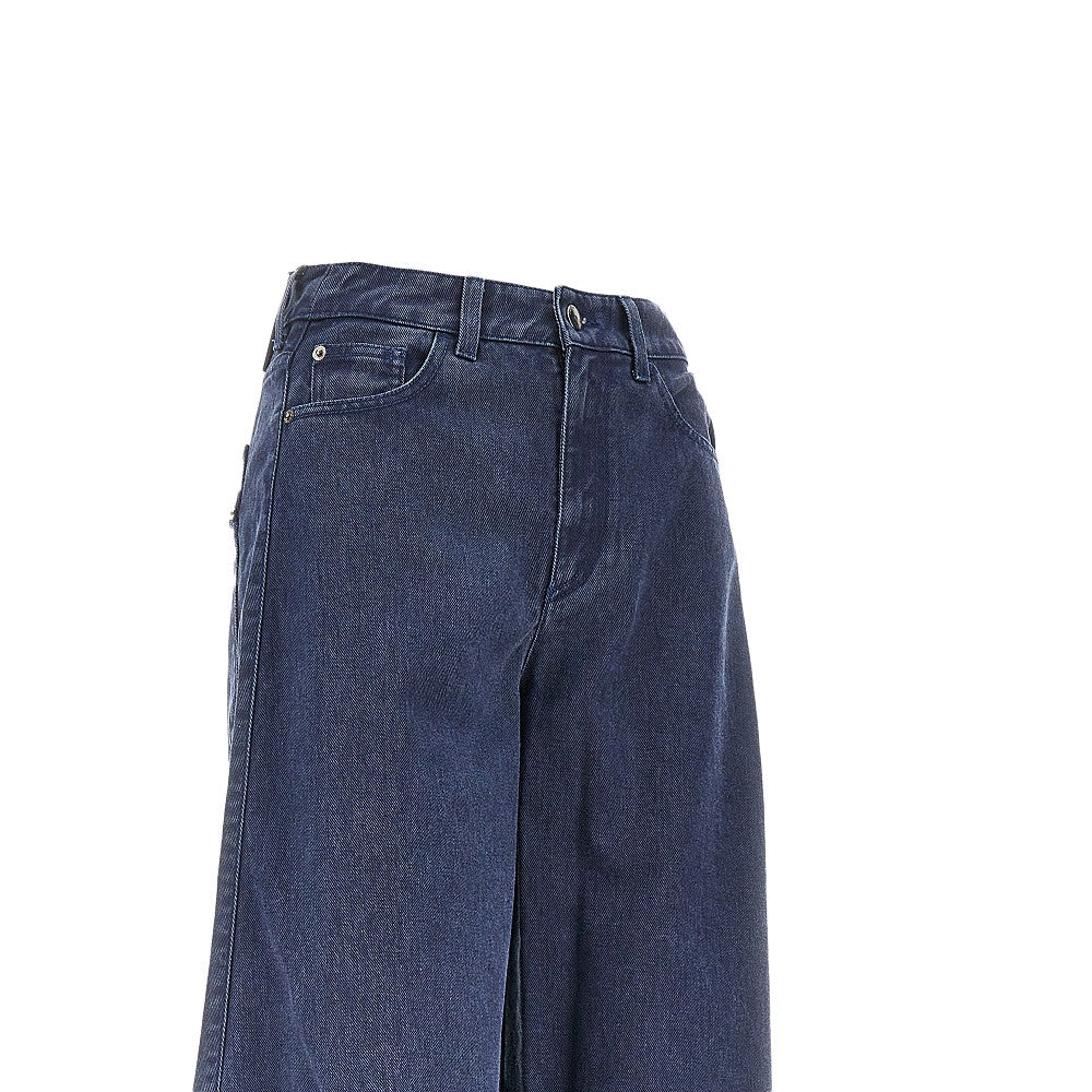 EMPORIO ARMANI Wide leg denim pants