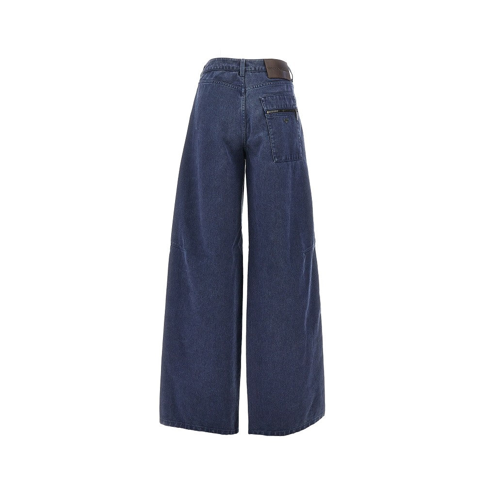 EMPORIO ARMANI Wide leg denim pants
