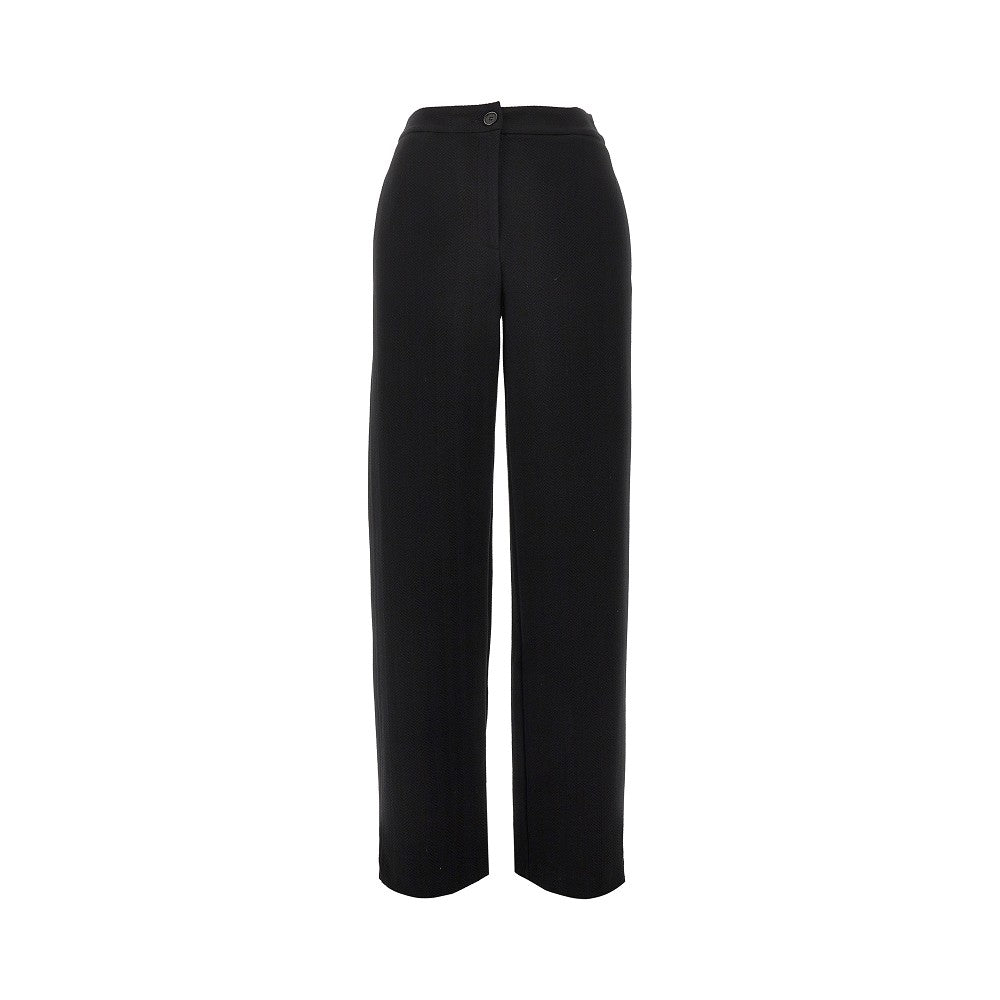 EMPORIO ARMANI Chevron jersey pants