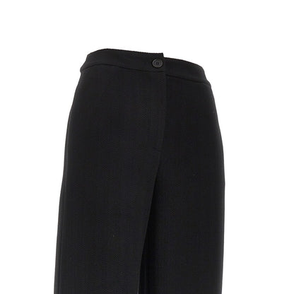 EMPORIO ARMANI Chevron jersey pants
