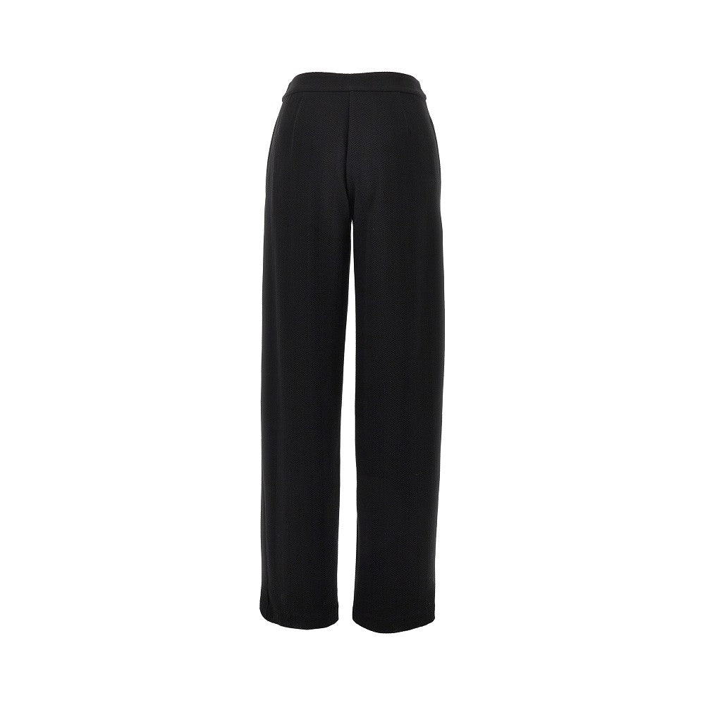 EMPORIO ARMANI Chevron jersey pants