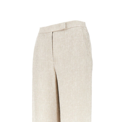 EMPORIO ARMANI ICON laminated viscose pants