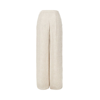 EMPORIO ARMANI ICON laminated viscose pants